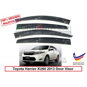 Toyota Harrier XU60 (3rd Gen) 2013 AG Door Visor Air Press Wind Deflector (Big 12cm Width)